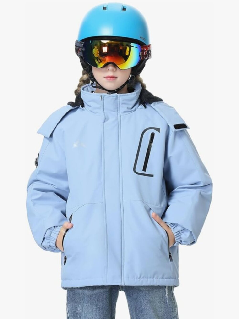 NWT Urban Outdoor Kid's Ski Jacket Waterproof Winter Coat Snowboarding 6T